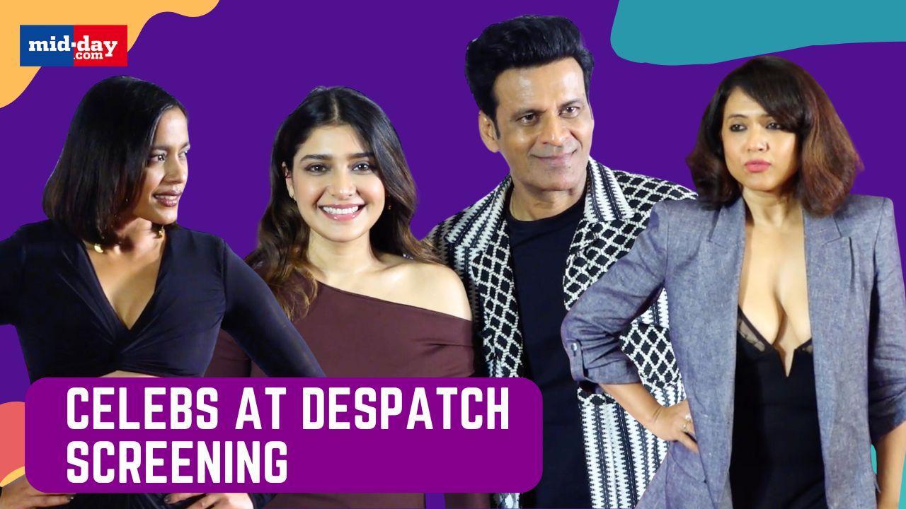 Manoj Bajpayee, Rituparna Sen, Gulshan Devaiah & others at Despatch screening