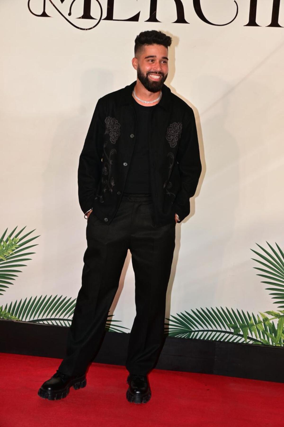 AP Dhillon, the popular singer and youth icon was spotted at Arpita Khan's new restaurant Mercii.
