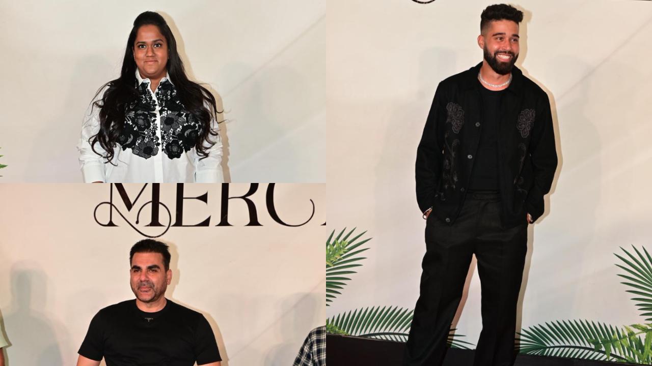 AP Dhillon to Bhumi Pednekar, celebs at Arpita Khan's new Mumbai restaurant