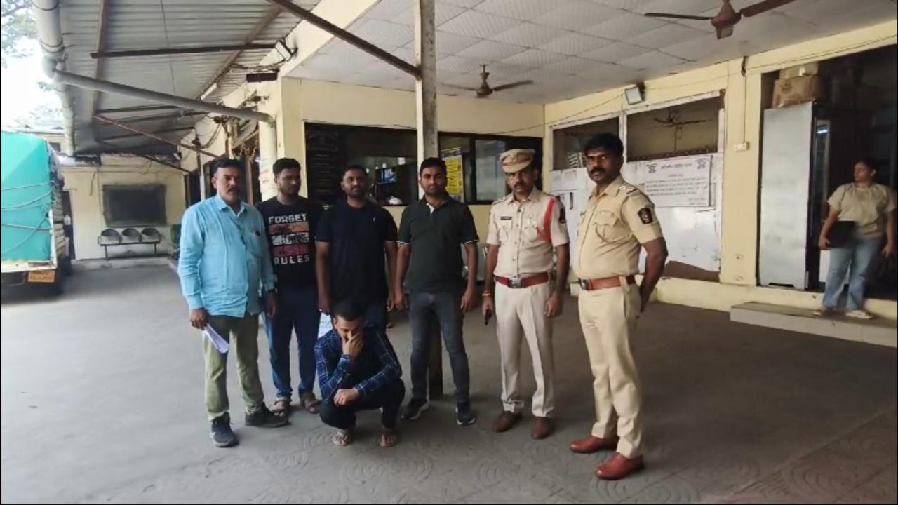 Man hangs from 10th-floor balcony to evade cops in Mira Road, held; watch video