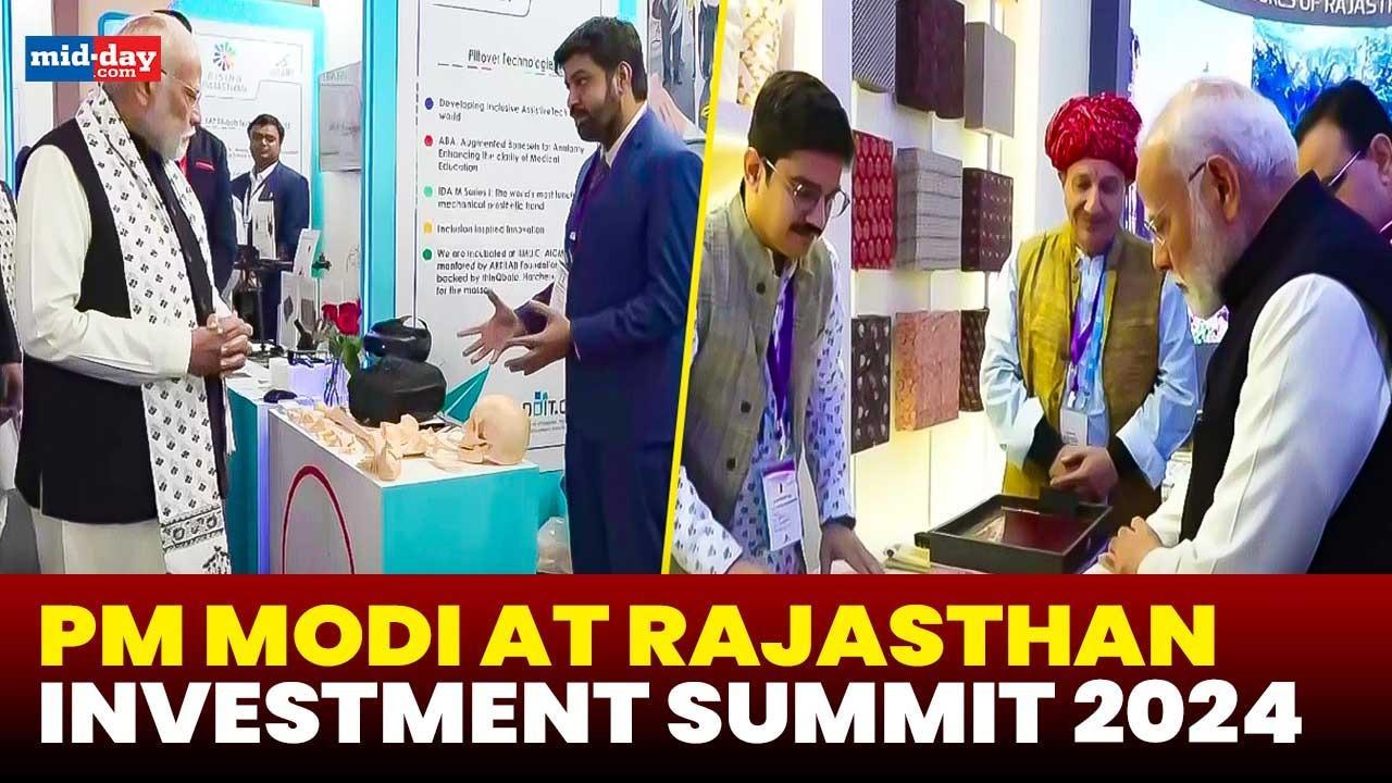 PM Modi attends rising Rajasthan Global Investment Summit 2024 in Jaipur