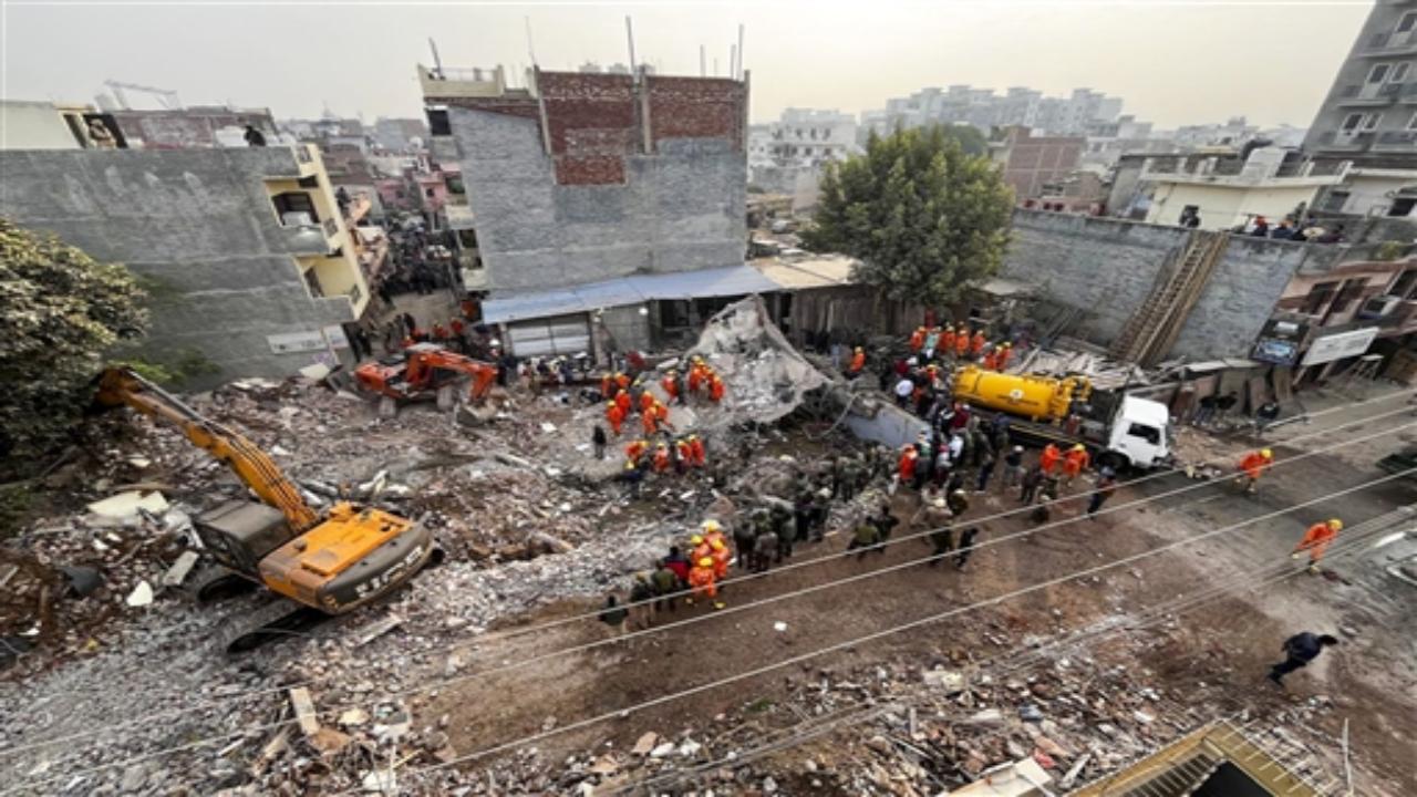 Excavators and other heavy machinery are being used to clear the rubble and locate survivors. Preliminary investigations suggest the collapse occurred due to digging on an adjacent plot.