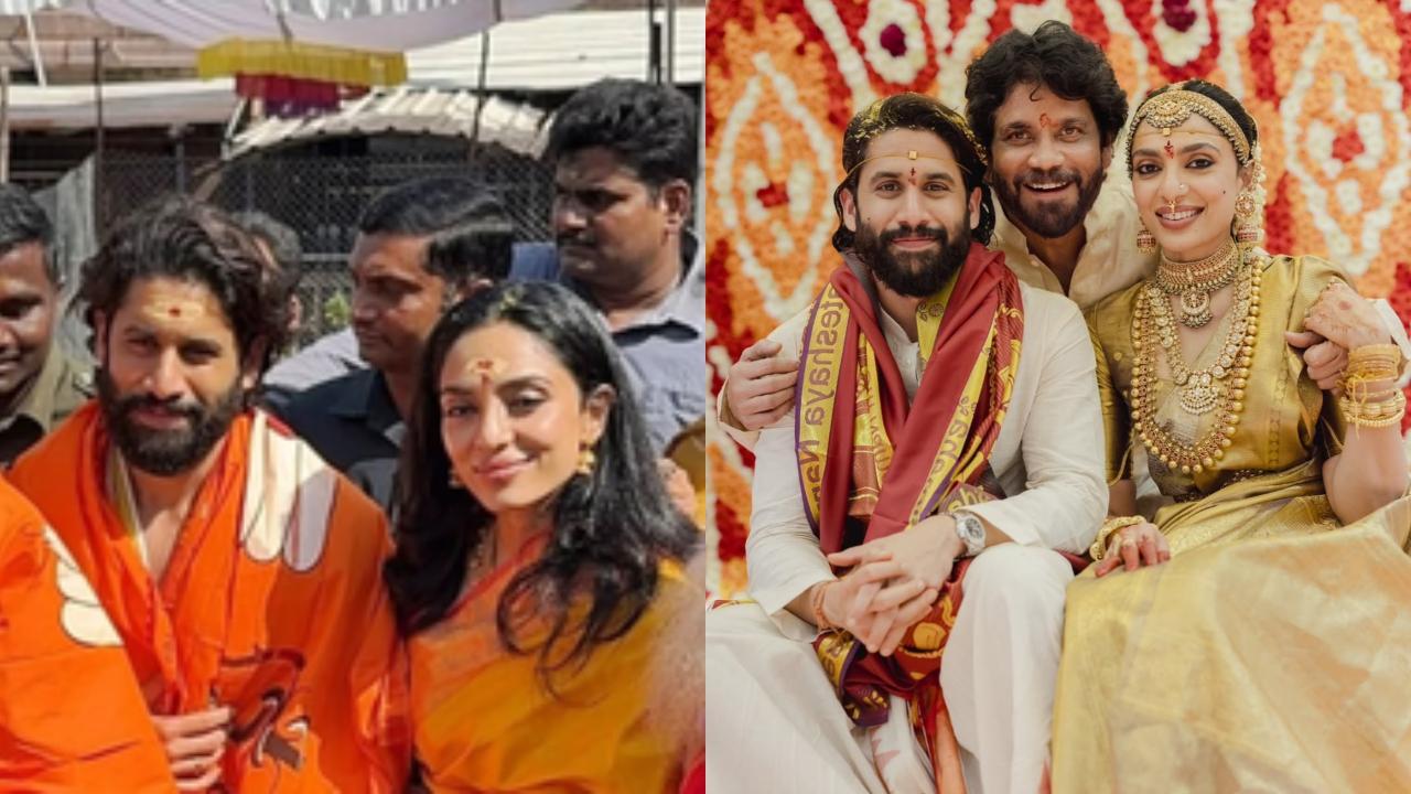 After their wedding in Hyderabad, Naga Chaitanya and Sobhita Dhulipala were seen visiting a temple in Andhra Pradesh to seek blessings for their new journey ahead. Read More