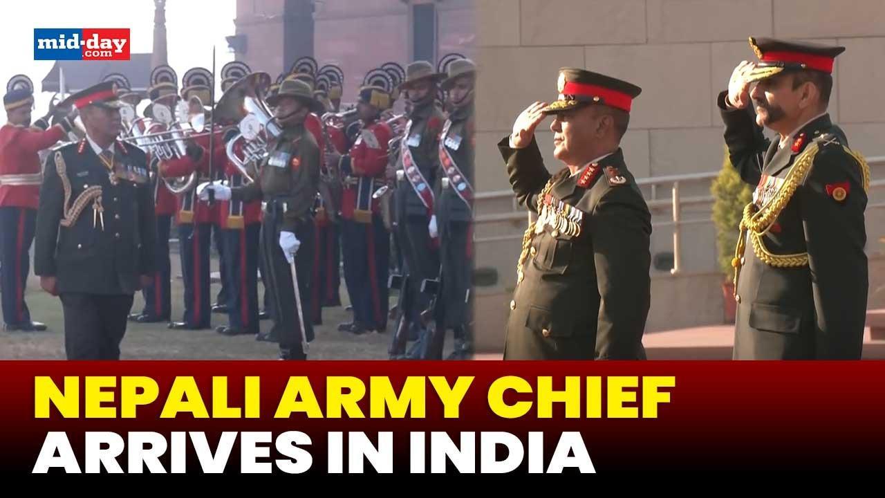 Nepali Army Chief General Sigdel arrives in India for four-day visit