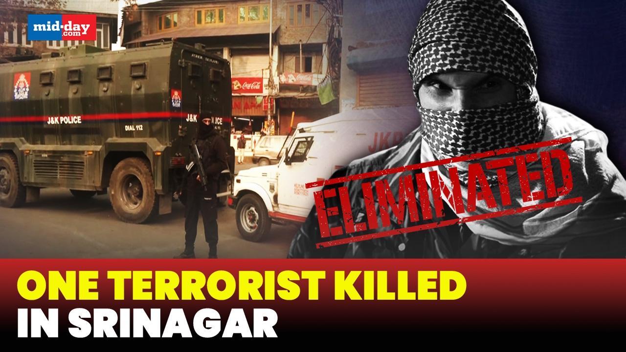 Security forces gun down one terrorist in Srinagar's Dachigam forest