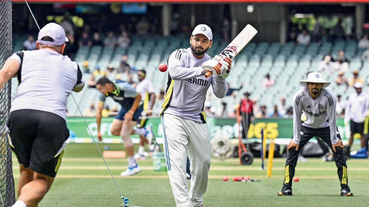Rishabh Pant waiting to explode