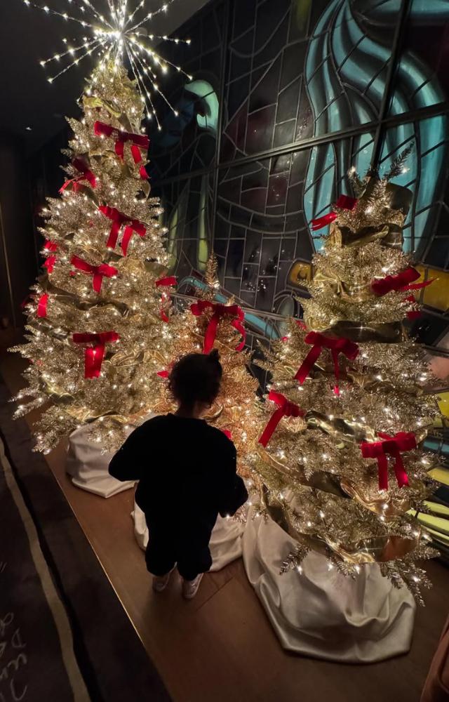 The pictures also feature the couple’s daughter, Malti Marie. The actress wrote in the caption, “A quick lil New York moment (sic)”.