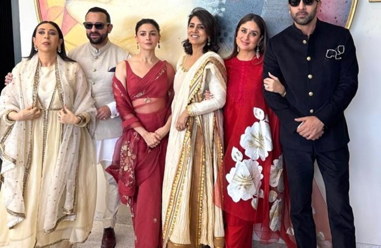 Sharing pictures from the day, Neetu Kapoor wrote, 