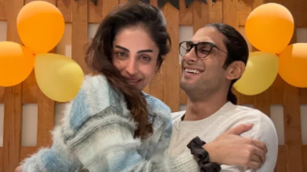 Prateik Babbar drops adorable photo with fiance Priya Banerjee on his birthday