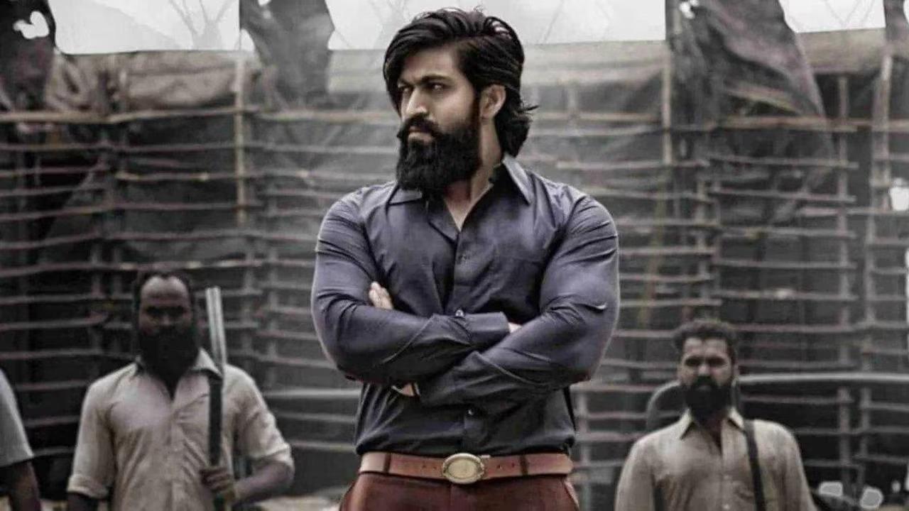 K.G.F- Chapter 2 (2022) 
Directed by Prashant Neel, the film stars Yash, Sanjay Dutt and Raveena Tandon. The Kannada language made history for the industry by earning Rs 1208 cr 