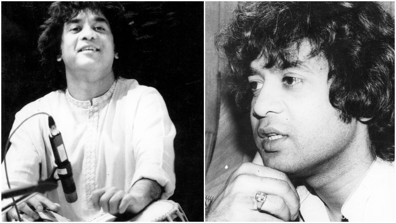 Rare photos from tabla legend Zakir Hussain's life