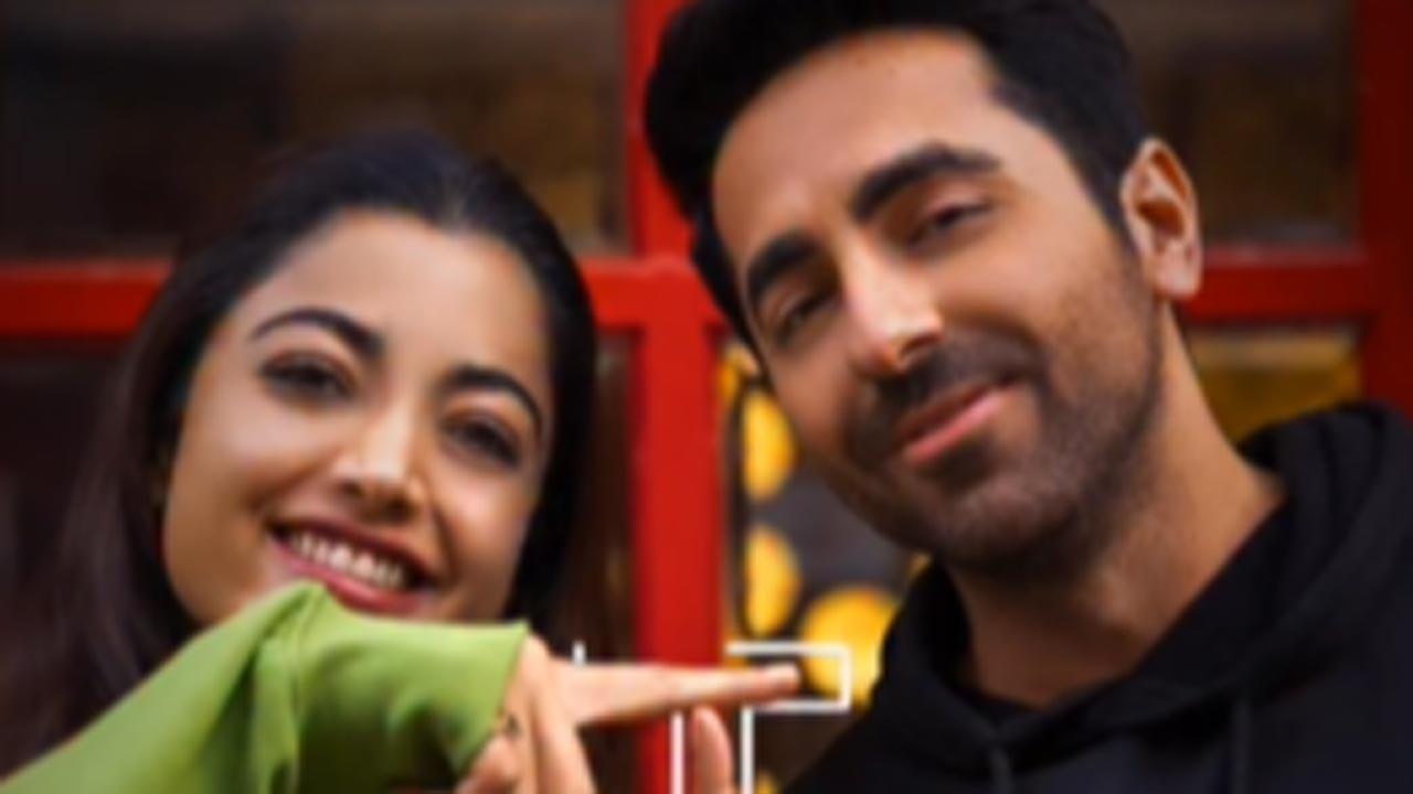 Ayushmann Khurrana and Rashmika Mandanna's 'THAMA-kedaar' new year wish
