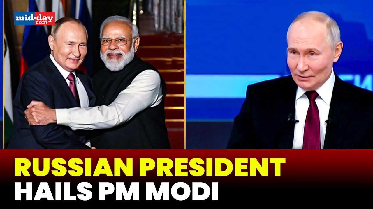 Russian President opens up on relations with PM Modi
