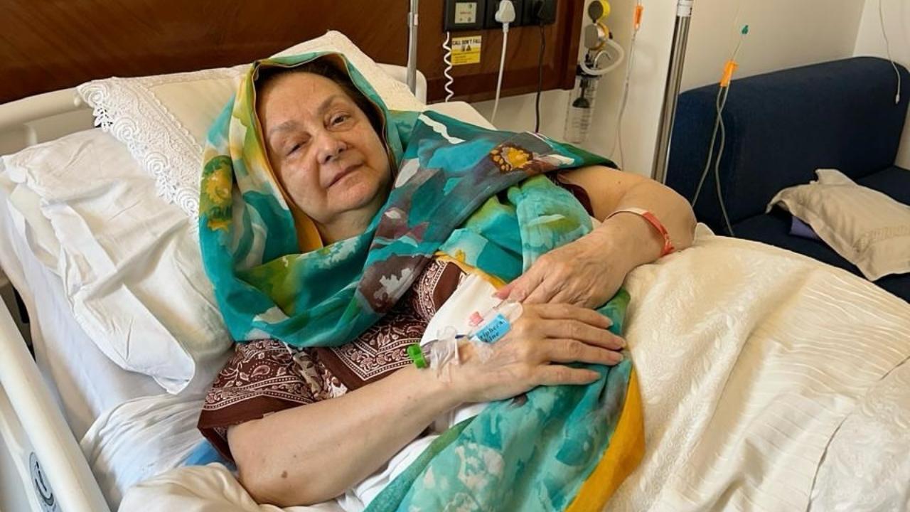 Saira Banu focuses on recovery after pneumonia diagnosis: 'Have to get myself fitter'