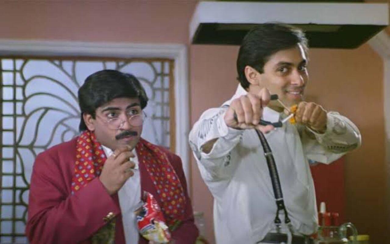 Didi Tera Devar  (Hum Aapke Hain Koun...!, 1994)
Though this song primarily features Madhuri Dixit, Salman Khan’s innocent expressions and playful antics made it a timeless favorite at weddings and celebrations. The chemistry between Salman and Madhuri was loved by audiences
