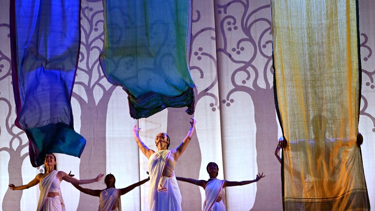 A glimpse from the performance