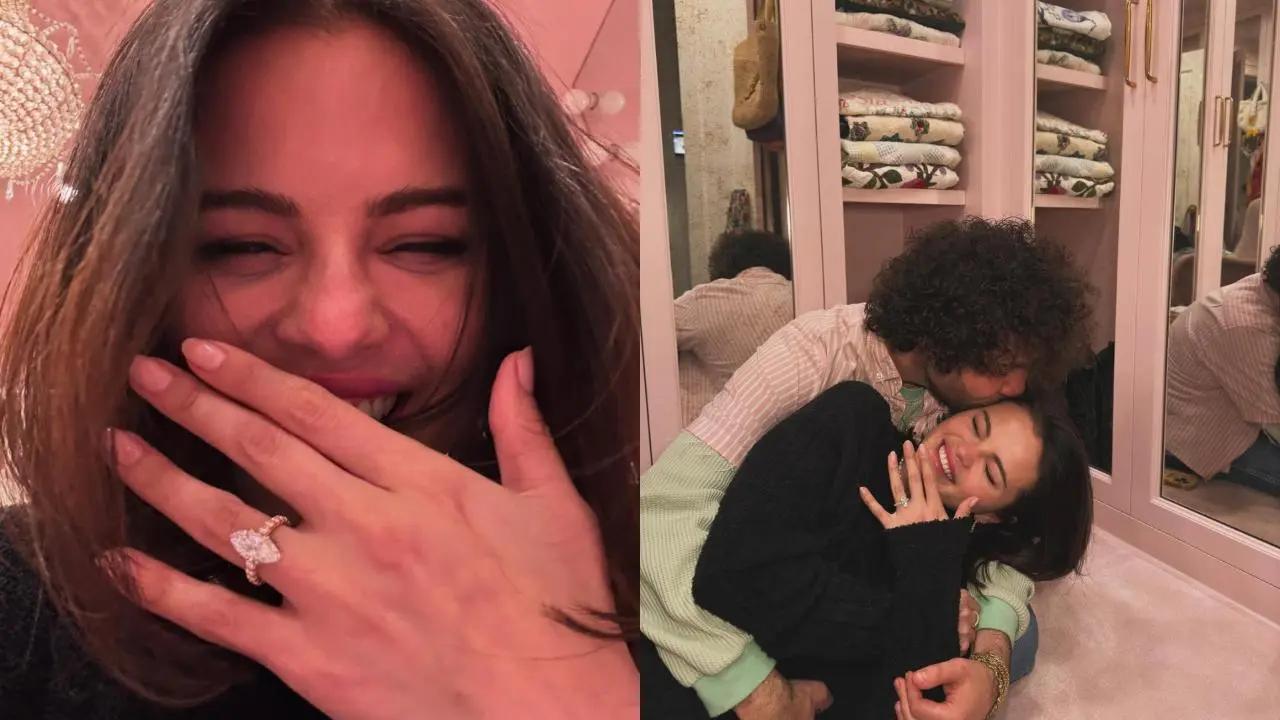 'Forever begins now': Selena Gomez flaunts her diamond ring as she gets engaged to boyfriend Benny Blanco. Read more