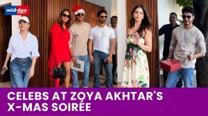 Gauri-Suhana Khan, Shweta Bachchan, & Shahid Kapoor attend Zoya Akhtar's soirée