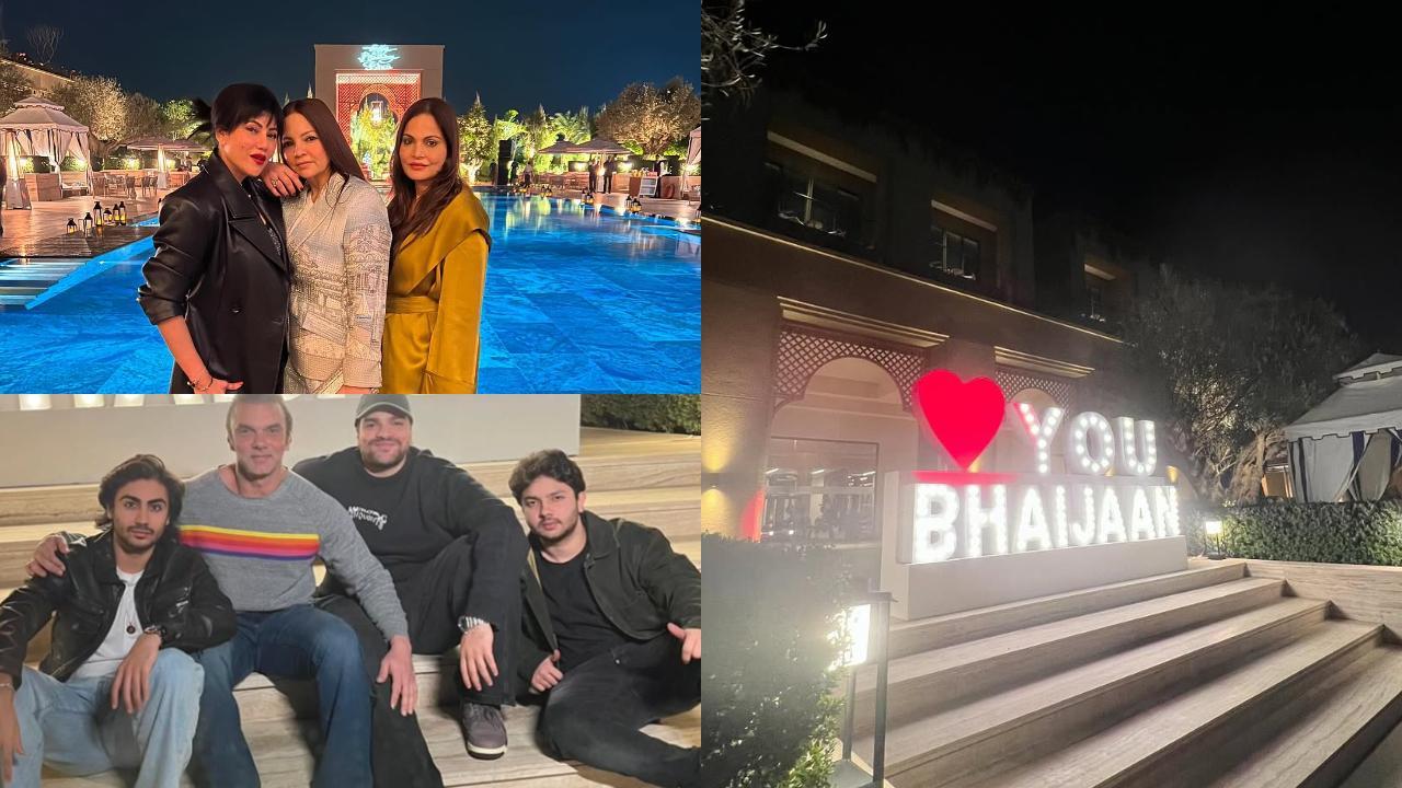 Salman Khan turned 59 yesterday and the actor planned a grand birthday party at the Ambani residence in Jamnagar for friends and family. The event was a spectacle, here's a sneak peek of the event. Read More