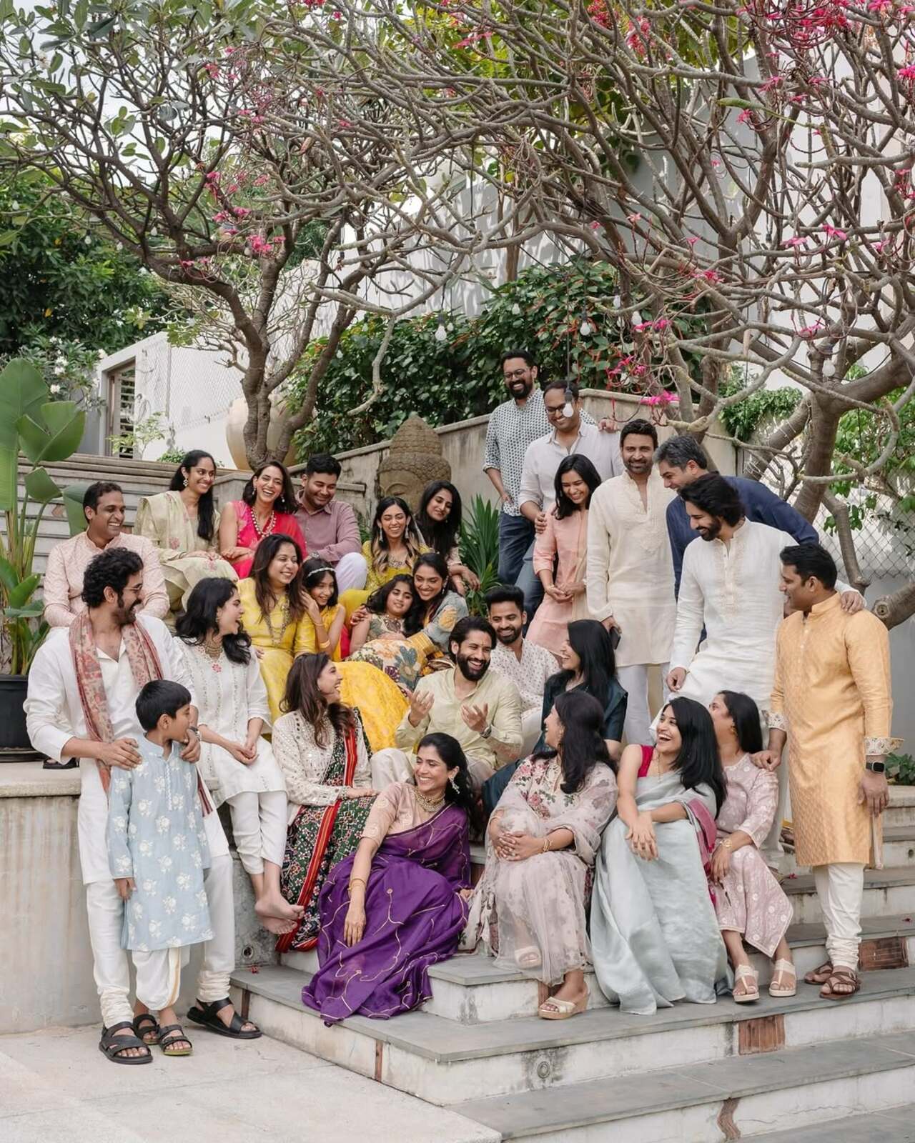 The wedding took place at Annapurna Studios, a venue that holds significant meaning for Naga Chaitanya’s family. 