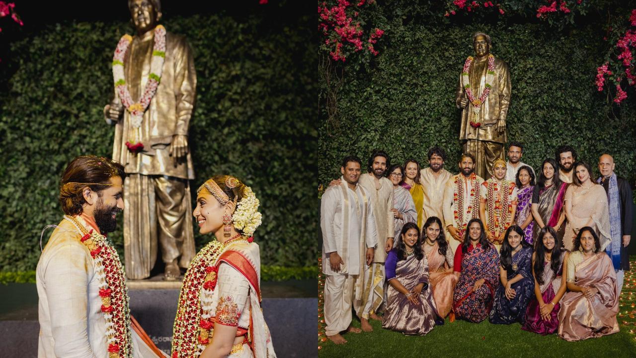 Inside pictures and videos from Naga Chaitanya and Sobhita Dhulipala's wedding