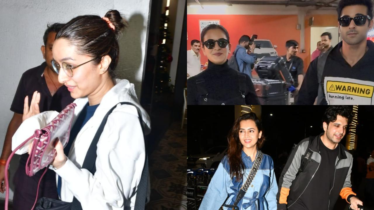 Spotted in the city: Shraddha Kapoor, Pulkit Samrat, Kriti Kharbanda, and others