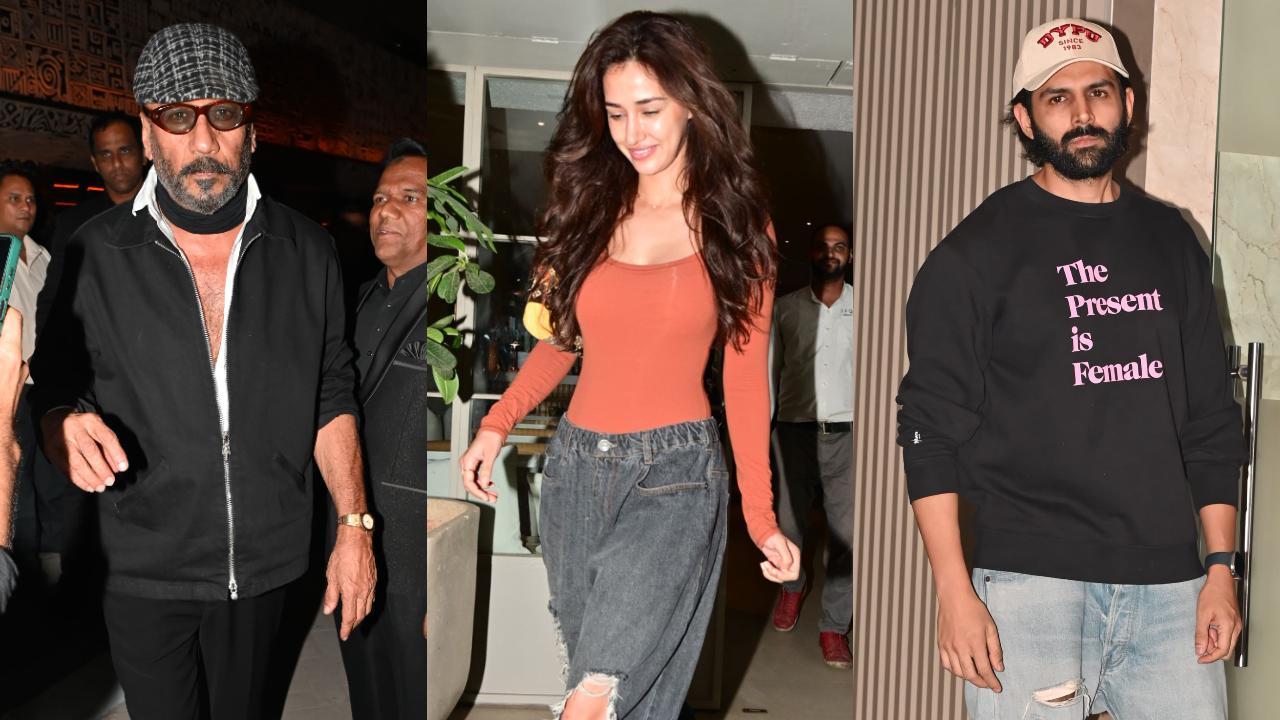 Spotted in the city: Jackie Shroff, Disha Patani, Kartik Aaryan, and others 