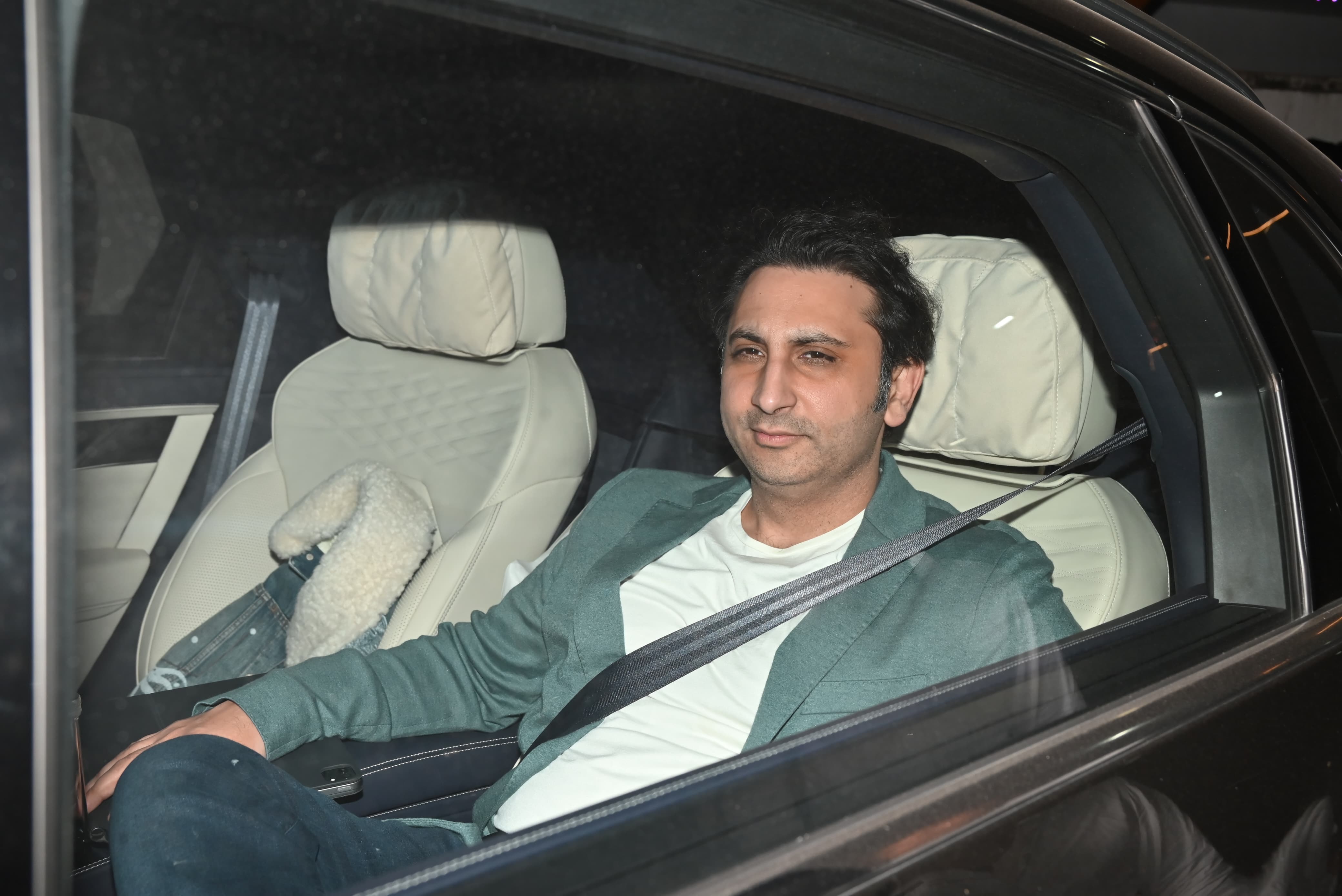 Adar Poonawalla also arrived to attend the celebration hosted by Shetty.