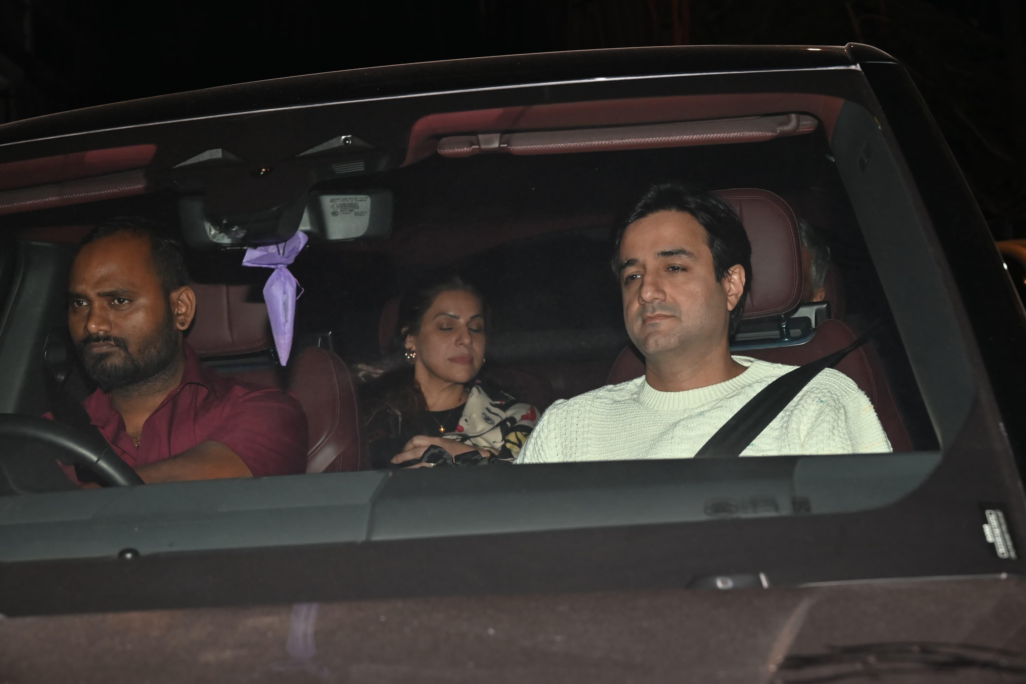 Ace director Siddharth Anand also joined the Christmas bash hosted by Aarti Shetty.