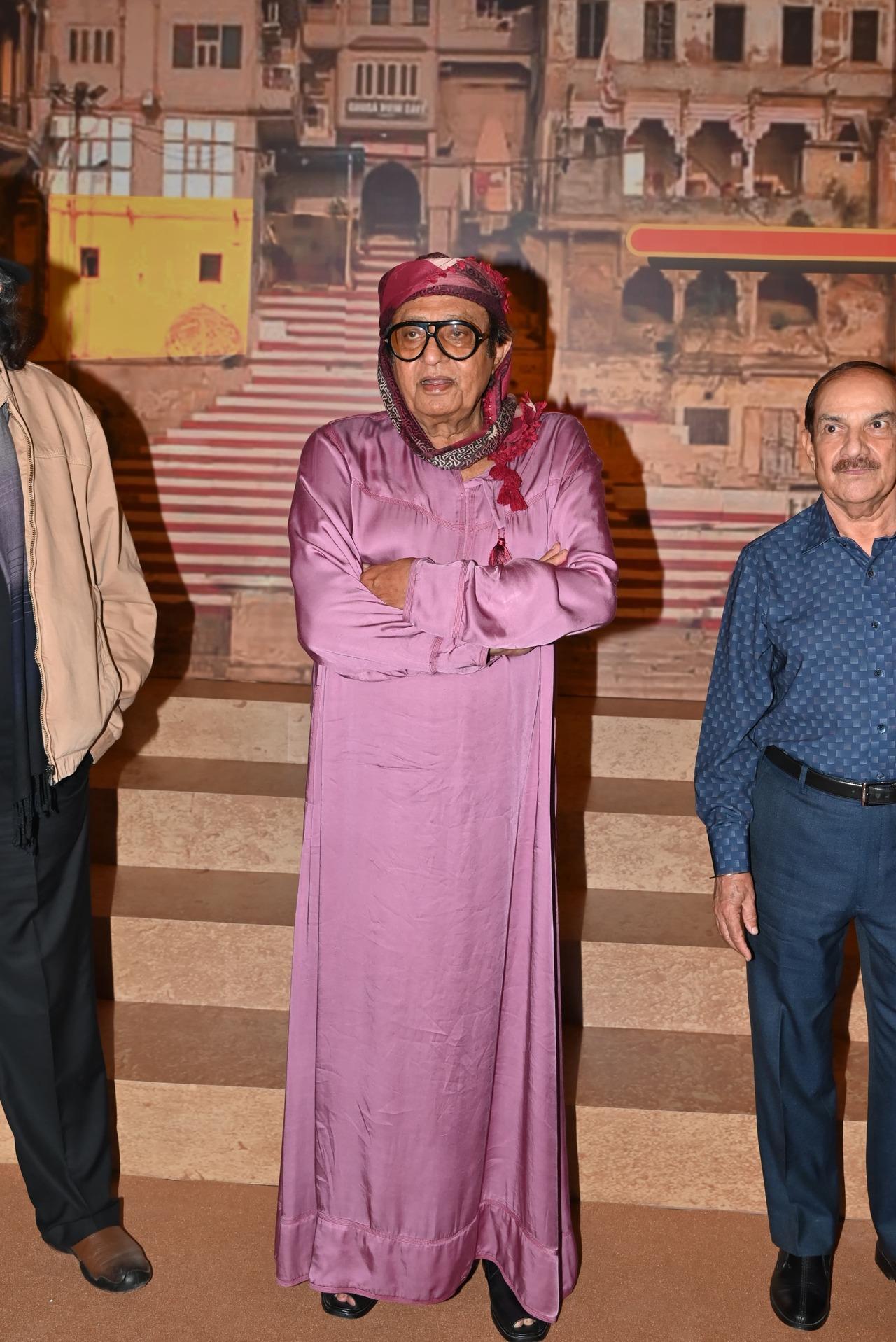 Veteran actor Ranjit also made a rare appearance at the event. 