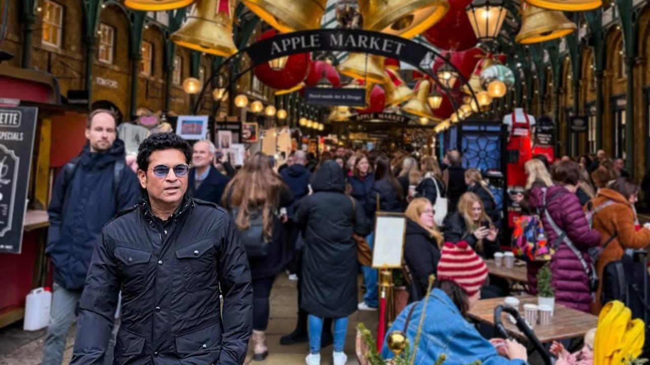 Much like others, Sachin Tendulkar has been enjoying a holiday break, spending his Christmas in London. The legendary cricketer took to social media to share pictures from his festive outing at the renowned Apple Market in Covent Garden. Tendulkar offered his fans a glimpse of London's vibrant holiday spirit. The images captured the Indian icon amidst sparkling Christmas decorations and the lively atmosphere that makes London a sought-after tourist destination during the festive season.