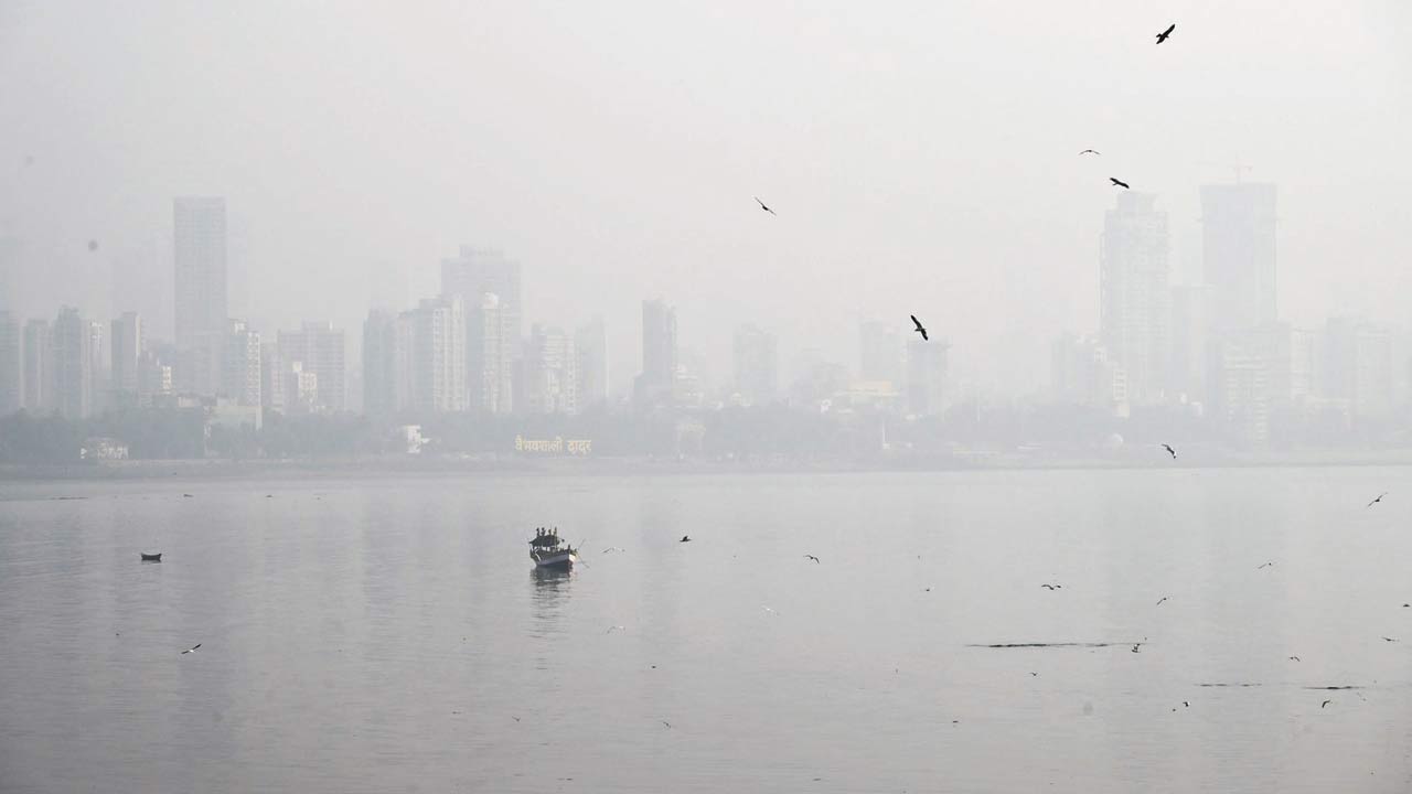 Dec 30: The same spot on  Monday morning. Pic/Sayyed Sameer Abedi