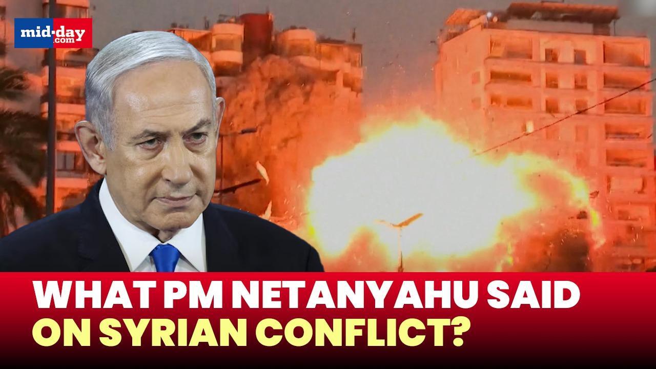 PM Netanyahu reacts to ongoing Syrian crisis, Here's what he said