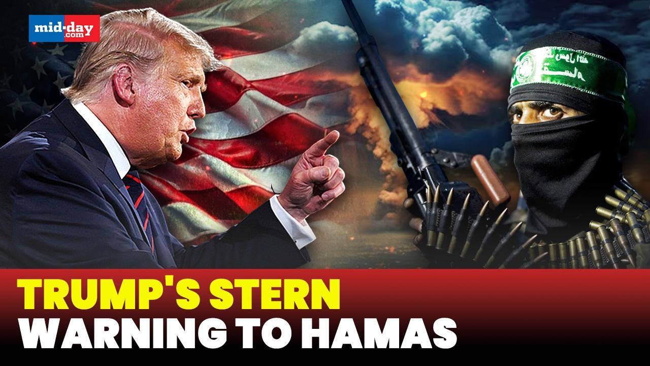 Israel Vs Hamas: Trump gives Hamas deadline for release of Israeli hostages