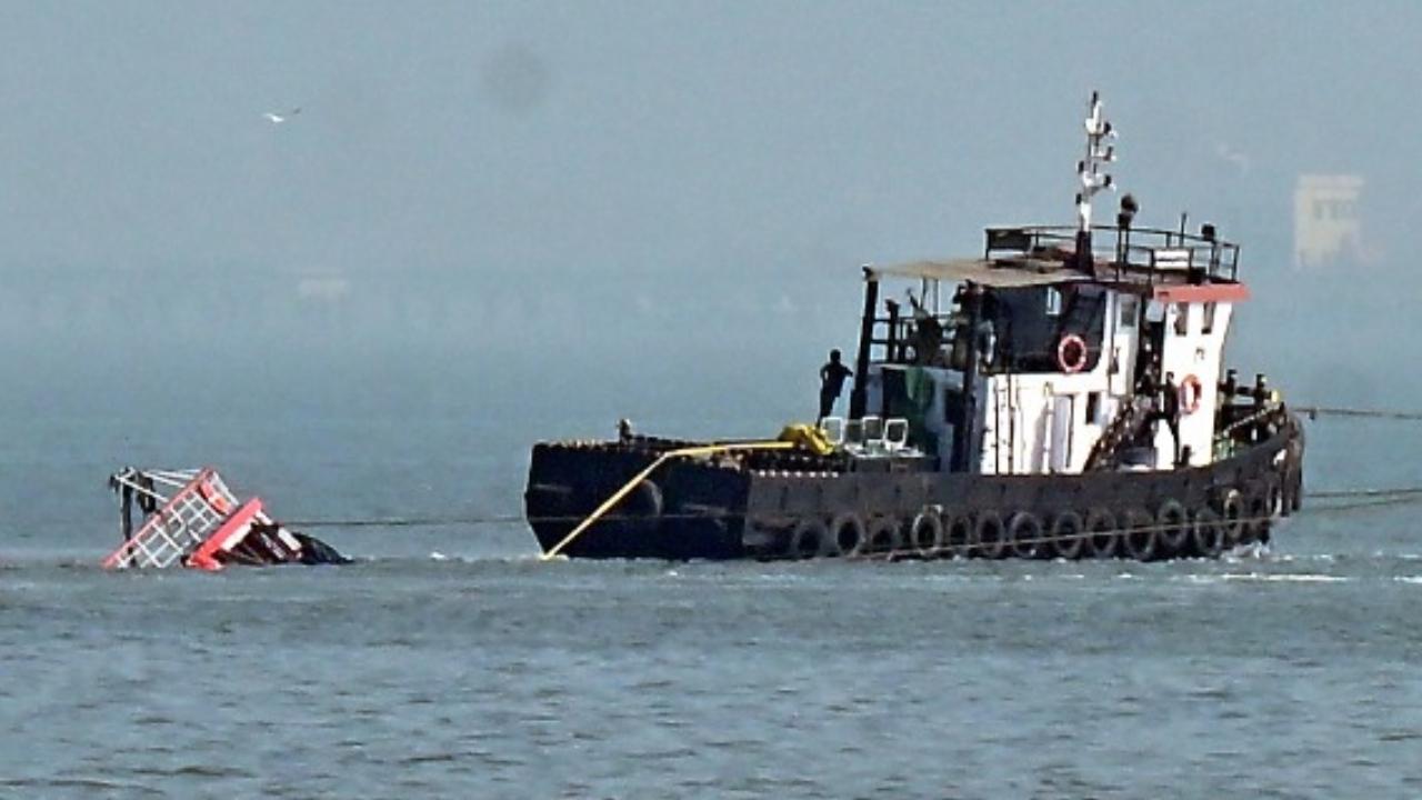 Of 113 persons on board both the vessels, 15 died and 98, including two injured, were rescued