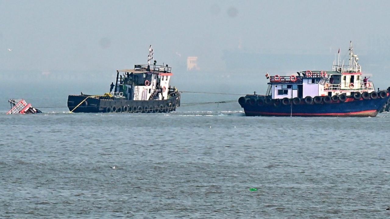 The ferry, carrying more than 100 passengers, was on its way from Gateway of India to Elephanta Island, a popular tourist attraction famous for its cave temples