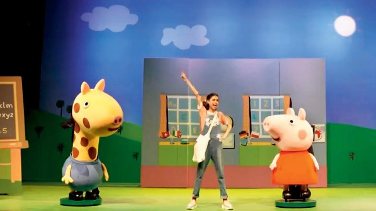 Peppa’s escapades
Kids: Join Peppa Pig and her friends on a theatrical adventure. Act 1 of the play kicks off at the nursery with Daisy’s first day, while Act 2 takes the audience on an onstage camping trip with Daddy Pig, Mummy Pig, and the whole gang.TIME 10.30 am onwardsAT Sophia Bhabha Auditorium, Sophia College Lane, Breach Candy. LOG ON TO in.bookmyshow.com COST Rs 950 onwards