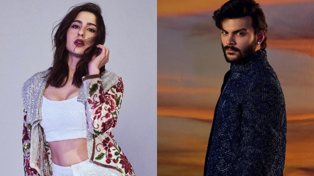 Ex-couple Sara Ali Khan and Veer Pahariya dance together in viral BTS video, watch