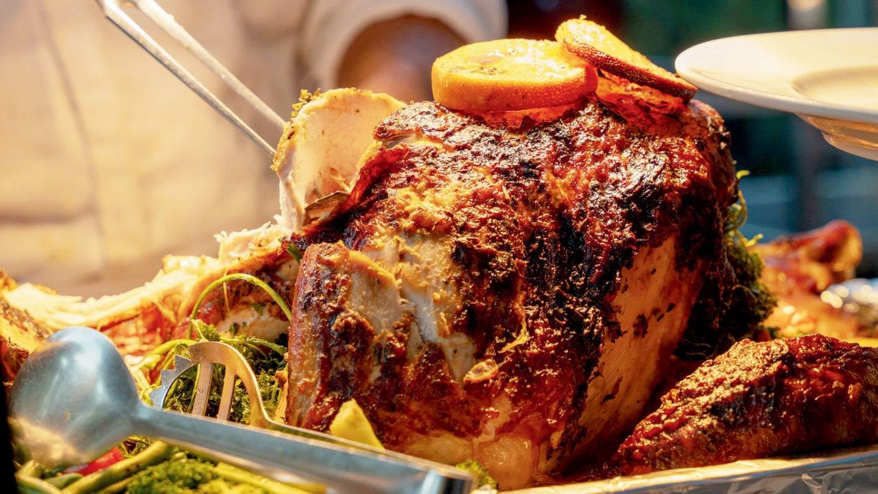 Christmas on the grill