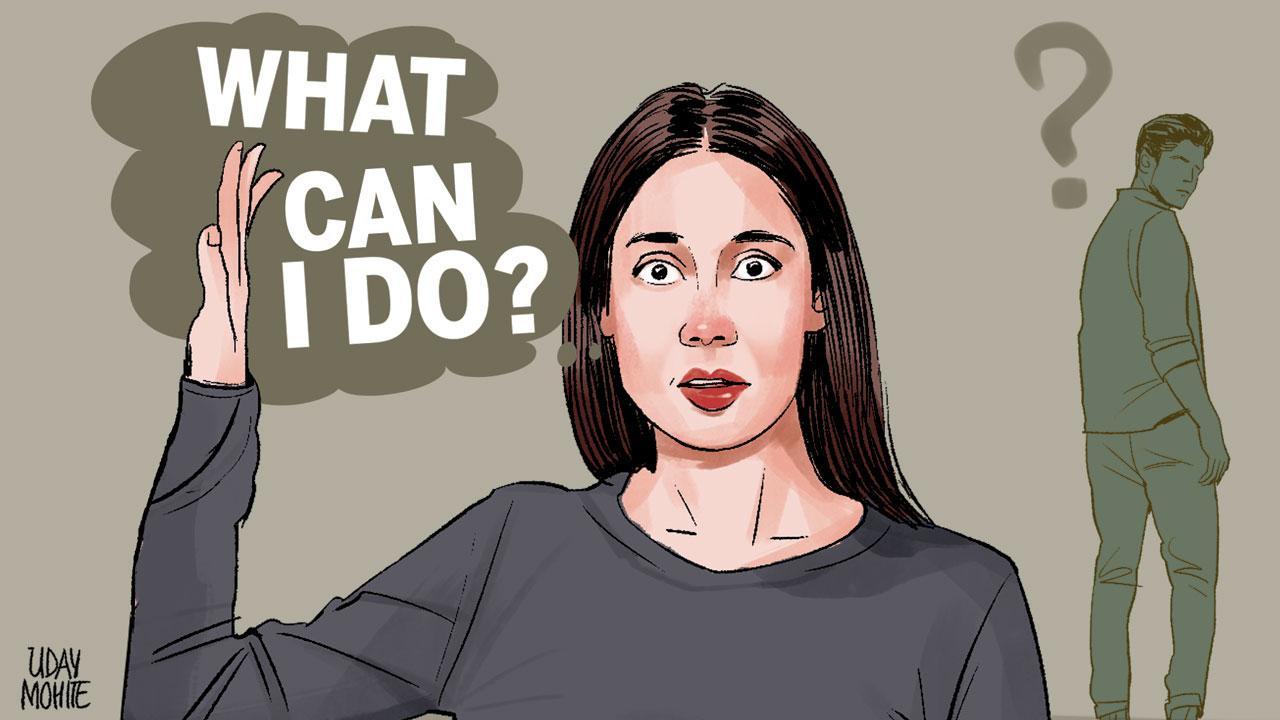 Is he trying to blame it on me?