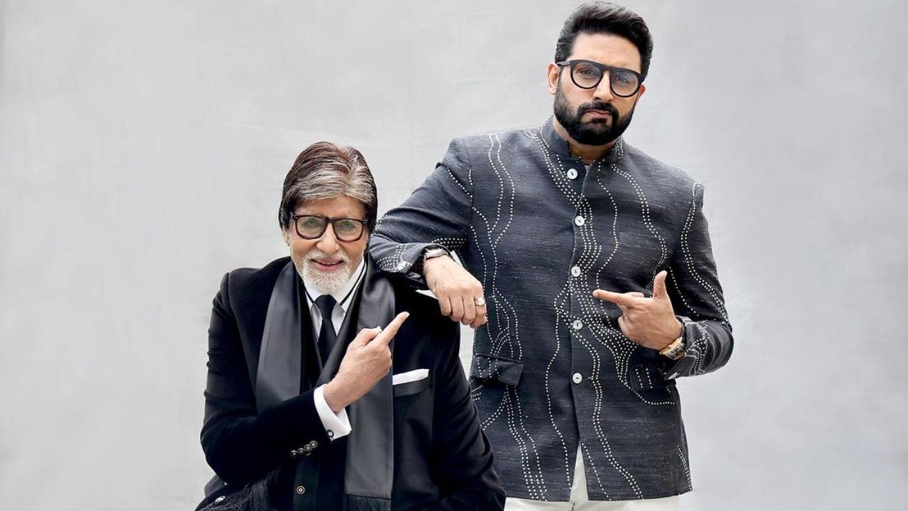 Big B wishes Abhishek Bachchan on his b'day, says, 'bhaiyu you are the best'