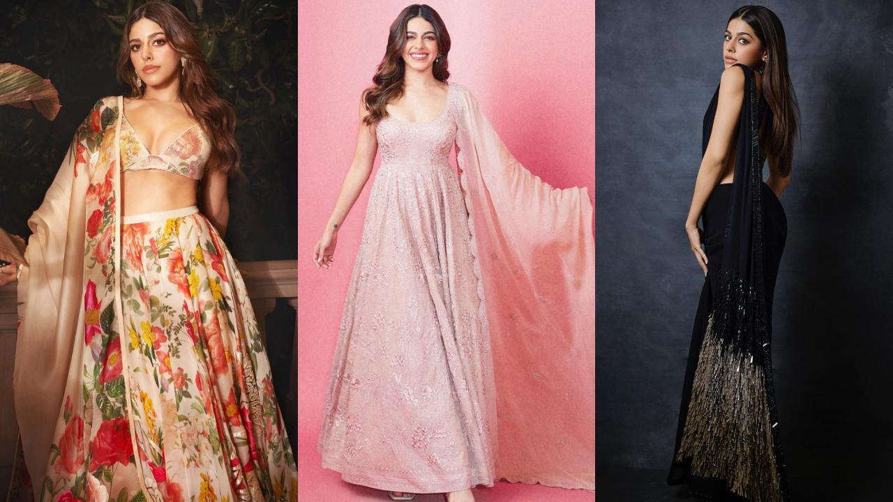 Alaya F fashion chronicles: From lehenga elegance to saree chic