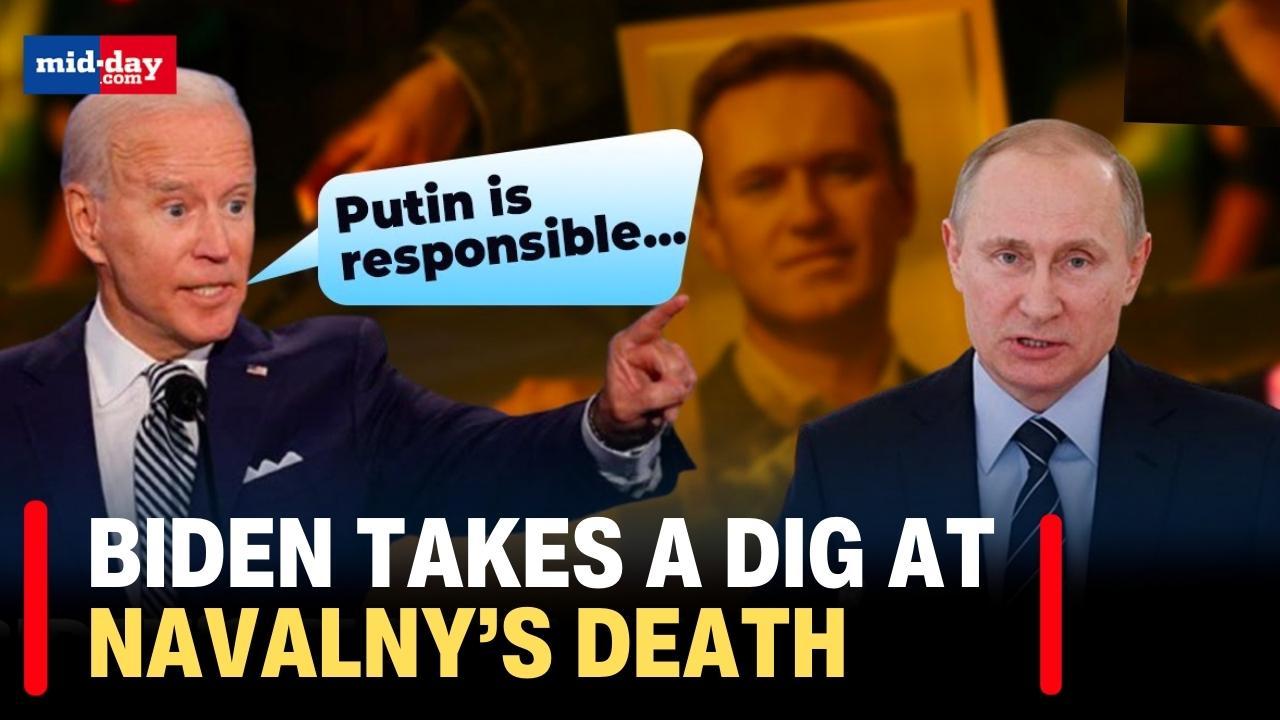 US President Joe Biden: Putin Is Responsible For Navalny’s Death