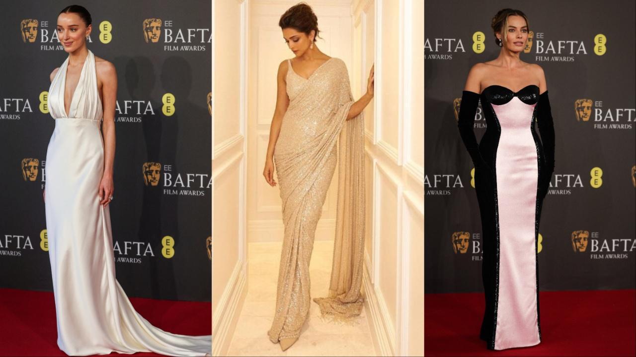 British film's big night saw stars don some stunning outfits out of which we picked our favourite. Photo Courtesy: AFP 