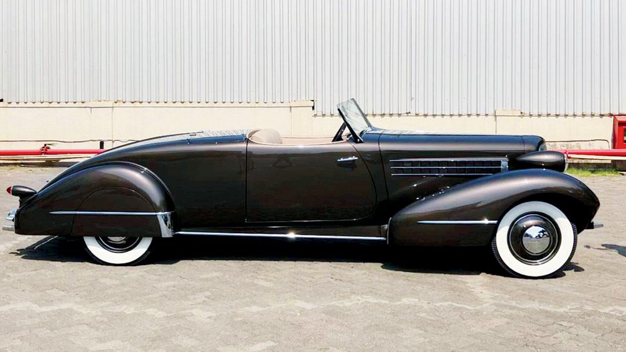 The restored 1935 Cadillac Fleetwood. Pic Courtesy/@allan_almeida