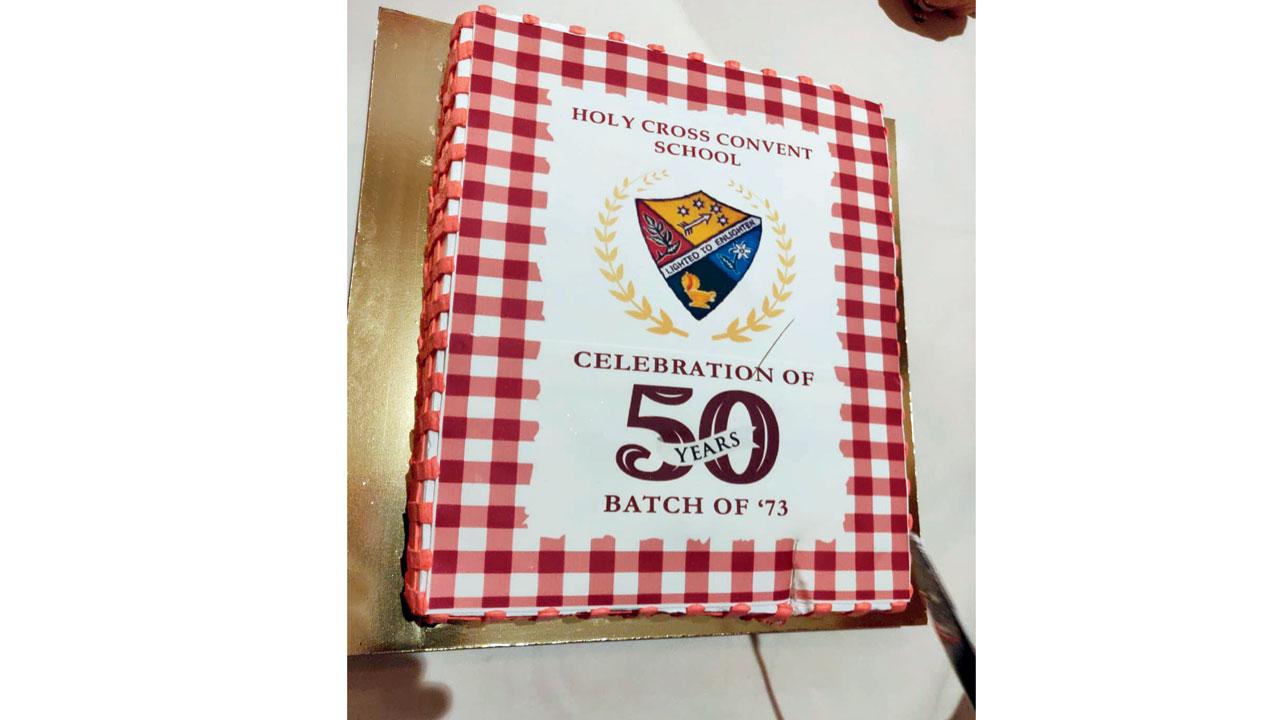 The specially-designed cake
