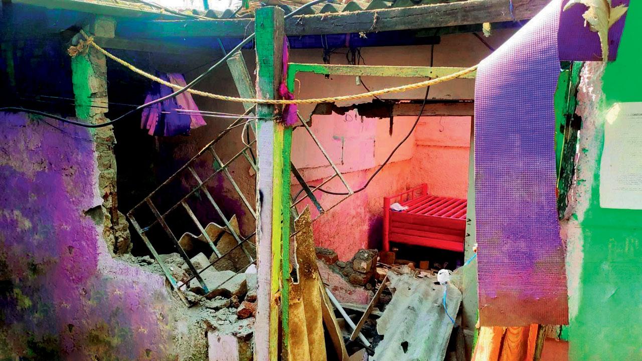 Demolition carried out by BMC on February 5