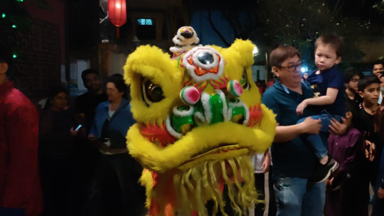 PHOTOS: Mumbai's Chinese community starts new year with traditions, dragon dance