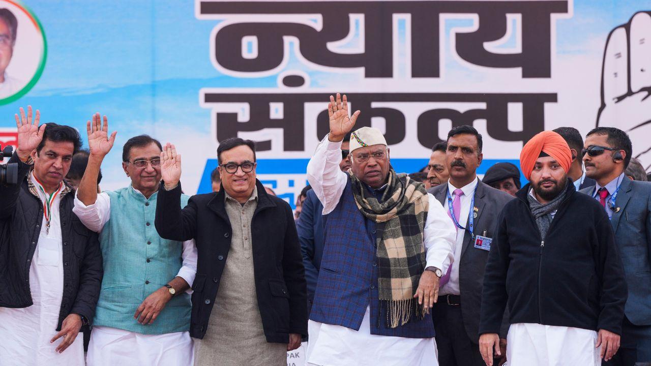 During a Congress Workers' Convention in Delhi, Kharge highlighted unfulfilled promises, including the pledge to provide 2 crore jobs and the commitment of Rs 15 lakh for everyone.