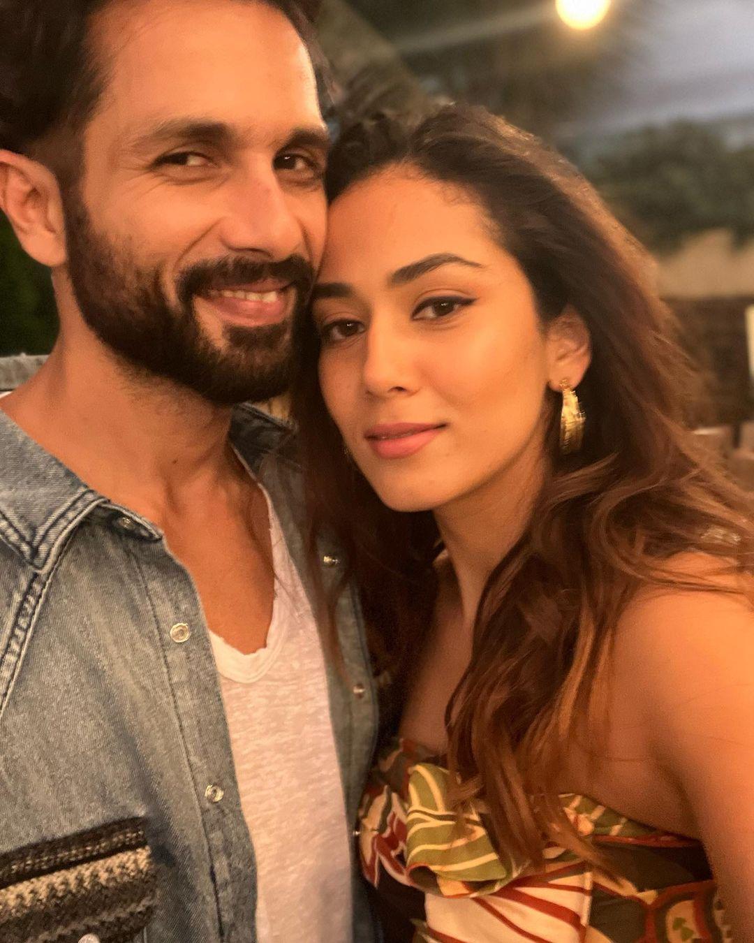 Shahid Kapoor and Mira Rajput are one of the most loved couples in the industry. The two always make their fans go crazy with their pictures together. As Valentine's Day is just tomorrow, take inspiration from Shahid and Mira's this look to ace your date night 'fit